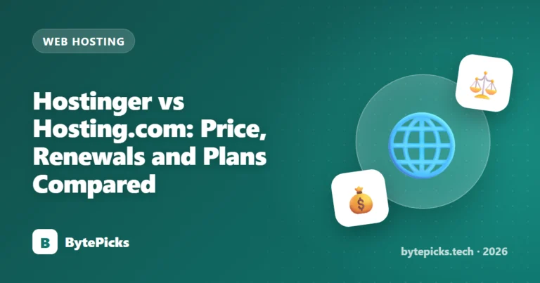 Hostinger vs Hosting.com (2026): Price, Renewals and Plans Compared