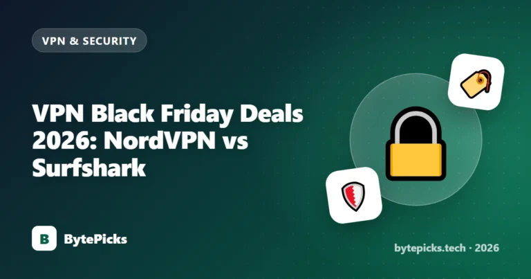 VPN Black Friday Deals 2026: NordVPN vs Surfshark